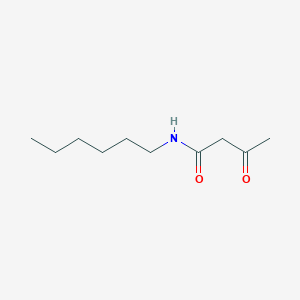 B107848 N-Hexylacetoacetamide CAS No. 15210-87-4