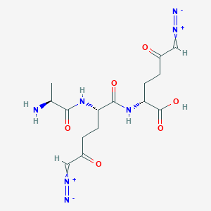 molecular formula C15H21N7O6 B10785002 Ambomycin 