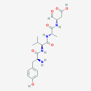 molecular formula C21H30N4O7 B10785022 Yvad-cho 