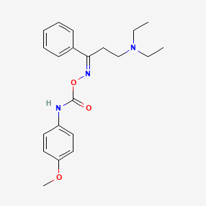 molecular formula C21H27N3O3 B10785051 Andioxime 