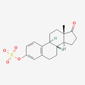 molecular formula C18H21O5S- B10785091 Estrone 3-sulfate 