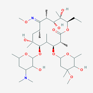 molecular formula C38H70N2O13 B10785483 Lexithromycin 