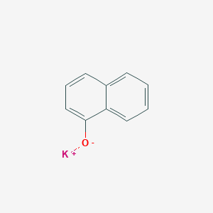 molecular formula C10H7KO B107860 1-Naphthalenol, potassium salt CAS No. 19402-71-2