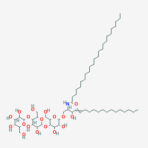 molecular formula C60H113NO18 B10786792 Globotriaosylceramide (porcine RBC) 