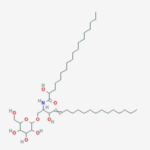 molecular formula C42H81NO9 B10786859 Galactosylceramides (hydroxy) 