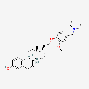 molecular formula C33H47NO3 B10786903 Unii-42U0C8volo CAS No. 229634-97-3