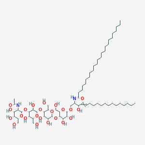 molecular formula C68H126N2O23 B10787063 Globotetraosylceramide (porcine RBC) 