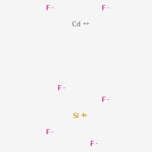 molecular formula CdF6Si B107876 Cadmium fluorosilicate CAS No. 17010-21-8