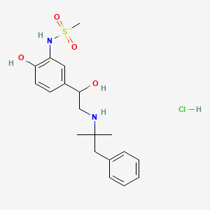 molecular formula C19H27ClN2O4S B10787697 Zinterol Hydrochloride CAS No. 79561-61-8