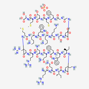 molecular formula C141H222N43O39PS3 B10787780 740 Y-P 