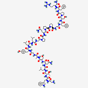molecular formula C112H161N29O28 B10787829 M617 TFA 