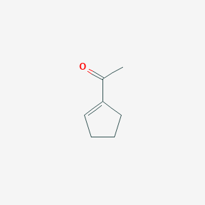 molecular formula C7H10O B107880 1-Acetyl-1-cyclopentene CAS No. 16112-10-0