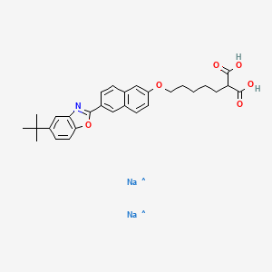 molecular formula C29H31NNa2O6 B10788295 SK-216 