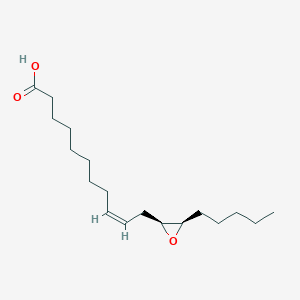molecular formula C18H32O3 B107885 Vernolic acid, cis-(+)- CAS No. 17966-13-1