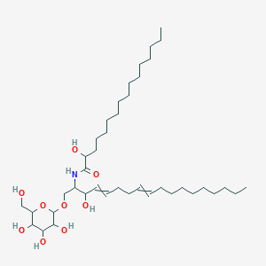 molecular formula C40H75NO9 B10789029 Soyacerebroside II 