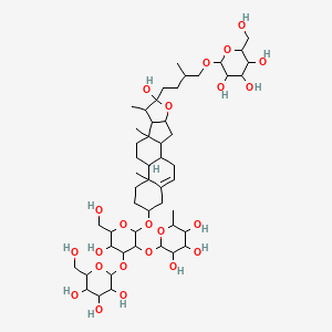 molecular formula C51H84O23 B10789082 Protogracillin CAS No. 99664-39-8