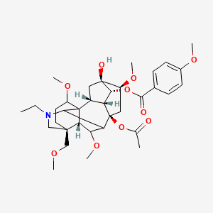 molecular formula C35H49NO10 B10789641 Crassicaulin A 
