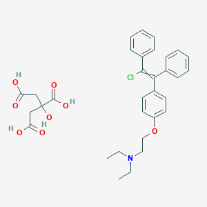 molecular formula C32H36ClNO8 B001079 Clomifene citrate CAS No. 50-41-9