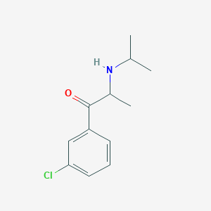 molecular formula C12H16ClNO B10791193 2-(N-Isopropylamino)-3''-chloropropiophenone 