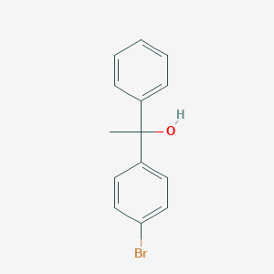 molecular formula C14H13BrO B107916 1-(4-Bromophenyl)-1-phenylethanol CAS No. 15832-69-6