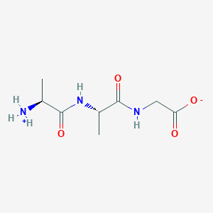 molecular formula C8H15N3O4 B107928 Ala-Ala-Gly CAS No. 16422-07-4