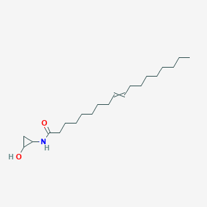 molecular formula C21H39NO2 B10792955 N-(2-hydroxycyclopropyl)octadec-9-enamide 