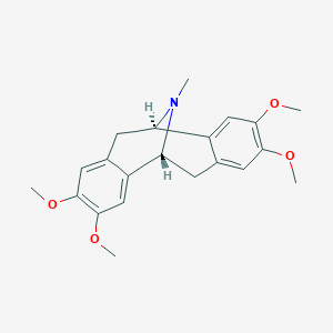 molecular formula C21H25NO4 B107932 (+)-阿格莫宁 CAS No. 16584-62-6