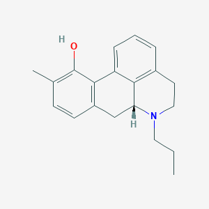 molecular formula C20H23NO B10793745 (R)-10-Methyl-6-propyl-5,6,6a,7-tetrahydro-4H-dibenzo[de,g]quinolin-11-ol 