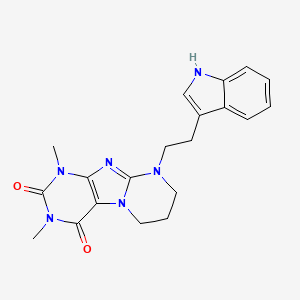 molecular formula C20H22N6O2 B10794380 Psb-KD107 