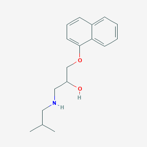 molecular formula C17H23NO2 B10794939 PROPRANOLOL, dl 