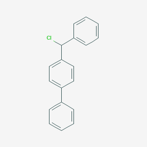 B107951 4-(Chlorophenylmethyl)-1,1'-biphenyl CAS No. 7515-73-3