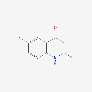 molecular formula C11H11NO B107952 2,6-Dimethylquinolin-4-ol CAS No. 15644-82-3