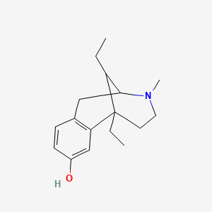 molecular formula C17H25NO B10795255 Etazocine CAS No. 27507-45-5