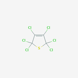 molecular formula C4Cl6S B107954 2,2,3,4,5,5-Hexachlorothiophene CAS No. 18614-14-7