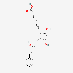 molecular formula C23H34O5 B10795419 Latanoprost free acid 