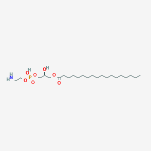 molecular formula C23H48NO7P B10795741 Stearoyl lysophosphatidylethanolamine CAS No. 51827-57-7