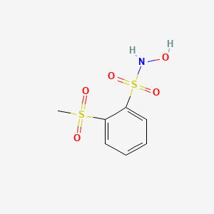 molecular formula C7H9NO5S2 B10795848 CXL-1020 CAS No. 950834-06-7