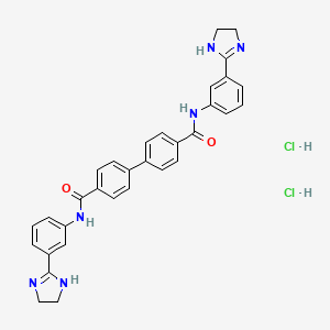 molecular formula C32H30Cl2N6O2 B10796805 BPH-1358 