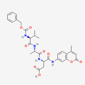 molecular formula C30H34N4O9 B10796989 Z-VAD-AMC 