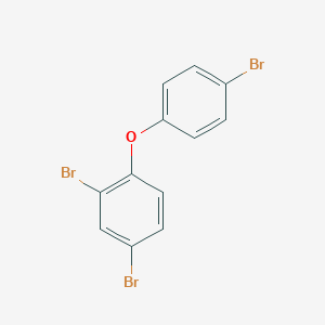molecular formula C12H7Br3O B107970 2,4-Dibromo-1-(4-bromophenoxy)benzene CAS No. 41318-75-6