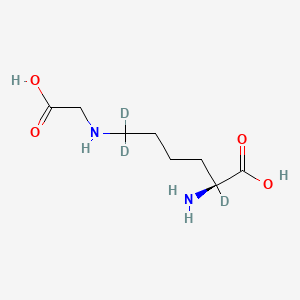 molecular formula C8H16N2O4 B10797135 CML-d3 