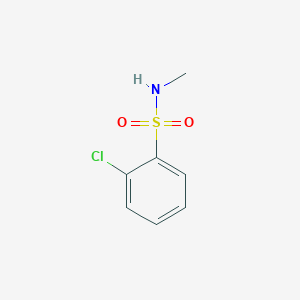 molecular formula C7H8ClNO2S B107975 2-chloro-N-methylbenzenesulfonamide CAS No. 17260-67-2