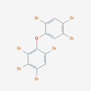 molecular formula C12H3Br7O B107978 2,2',3,4,4',5',6-Heptabromodiphenyl ether CAS No. 207122-16-5