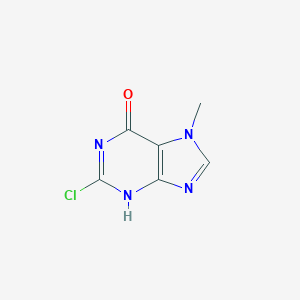 molecular formula C6H5ClN4O B107987 2-Chloro-7-methyl-7h-purin-6-ol CAS No. 16017-76-8