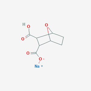 molecular formula C8H9NaO5 B10799252 Sodium Demethylcantharidate 
