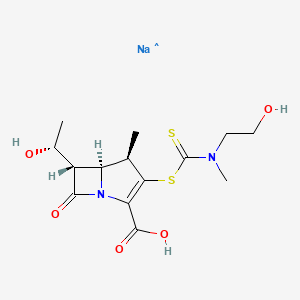 molecular formula C14H20N2NaO5S2 B10799506 BO3482 