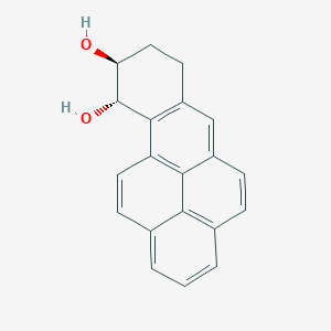 molecular formula C20H16O2 B107996 (9S,10S)-7,8,9,10-tetrahydrobenzo[a]pyrene-9,10-diol CAS No. 61441-24-5