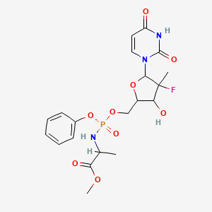 molecular formula C20H25FN3O9P B10799823 Sofosbuvir impurity N 