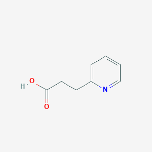 molecular formula C8H9NO2 B108000 3-(Pyridin-2-yl)propanoic acid CAS No. 15197-75-8