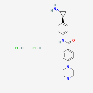 molecular formula C21H28Cl2N4O B10800141 DDP-38003 dihydrochloride 